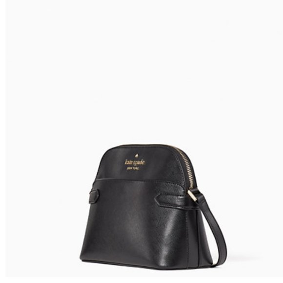 NWT KATE SPADE BLACK STACI DOME CROSSBODY BAG - Picture 10 of 10